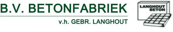 Langhout Betonfabriek logo